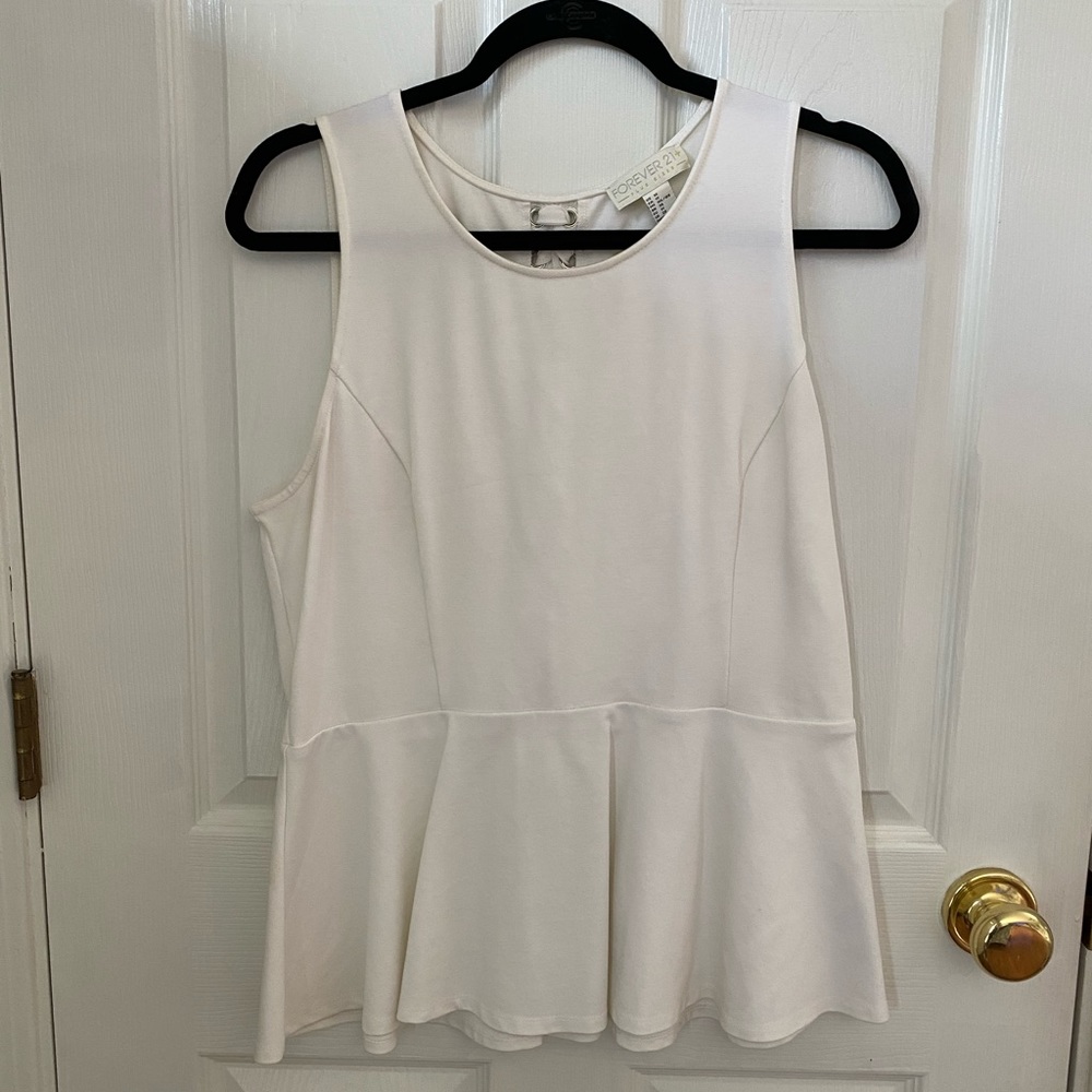 Peplum top